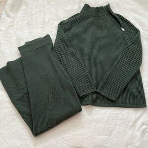 Ann Taylor Weekend Matching Sweater Set Size M